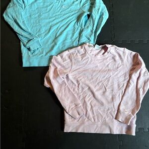 Nike Teal and Light Pink crewneck